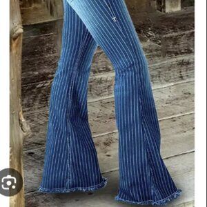 L&B Jeans Striped Denim